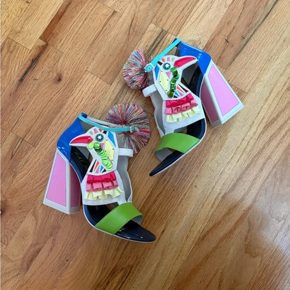 EUC Kat Maconie Aya Heel - Mixed Nappa - Picture 2 of 7